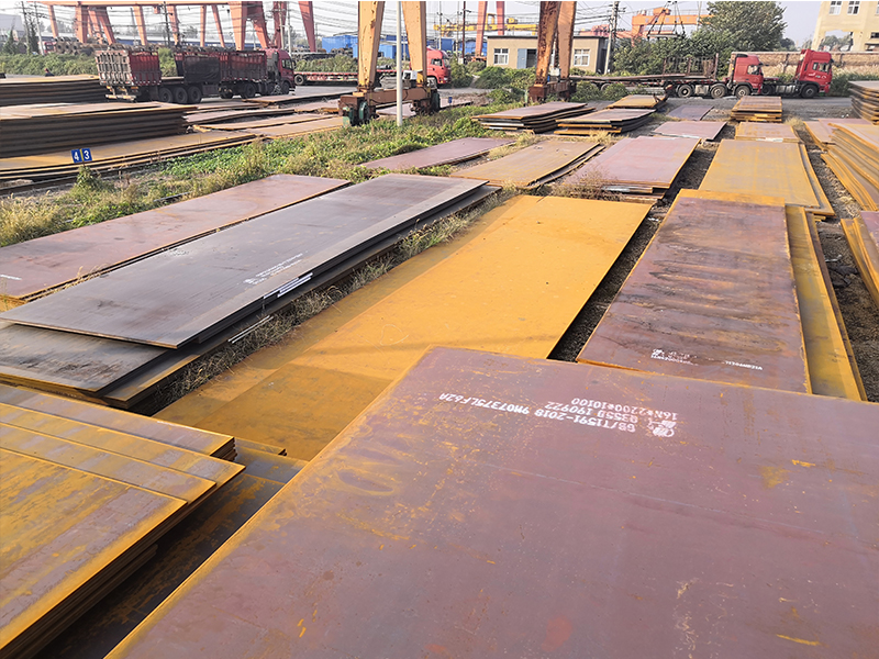 今日上海安钢Q345qE桥梁板市场延续昨日的整体上涨